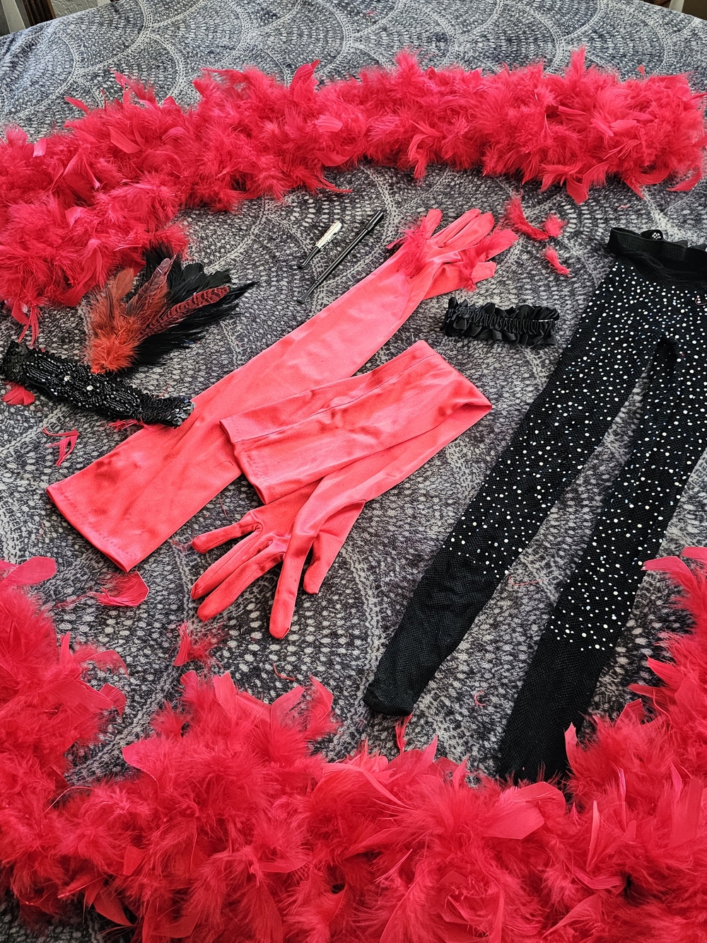 1920s Flapper Great Gatsby Accessories Fashion Roaring 20s Theme Set